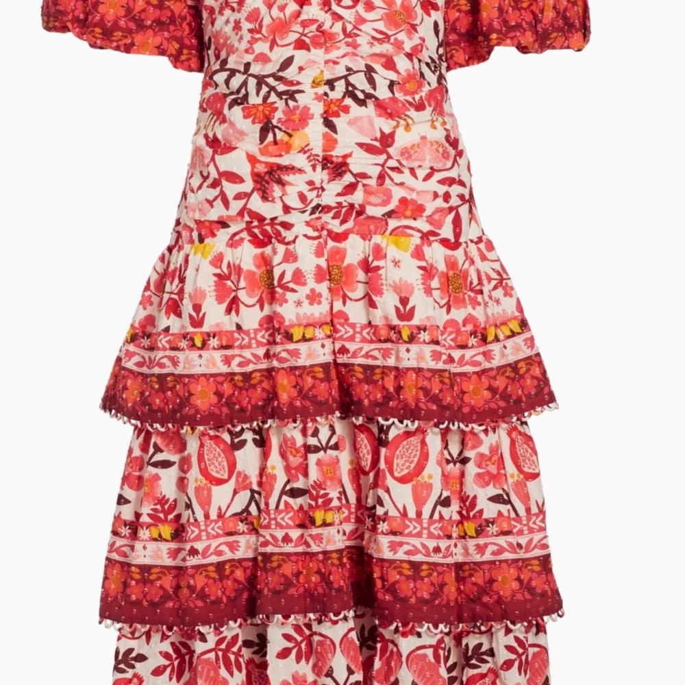 FARM Rio Multicolor Floral Midi Dress